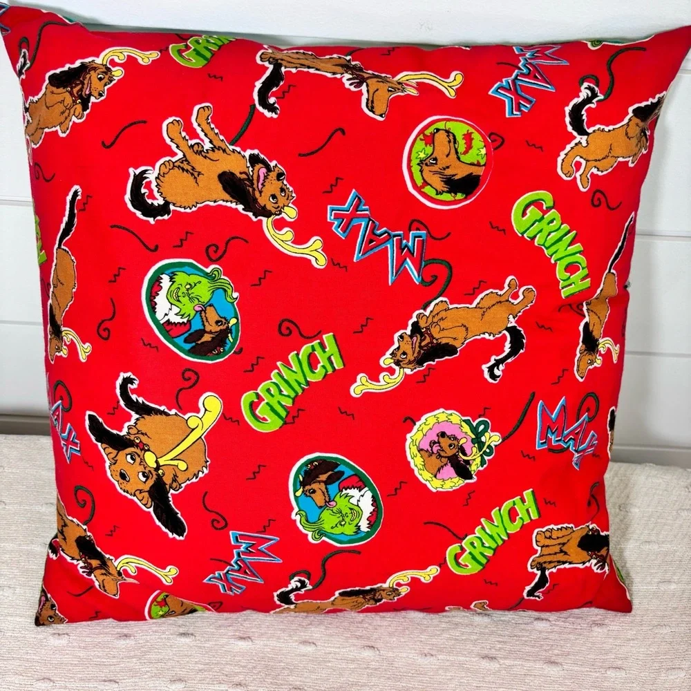 Grinch‎ Decor The Grinch Christmas Pillow Cushion